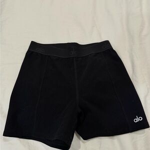 ALO Yoga Black Biker Shorts